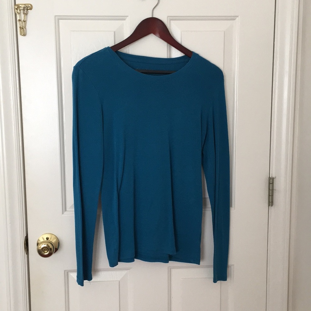 Aqua Long Sleeve Top